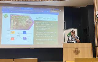 Dr. Rob Figueroa during the ICoME 2024